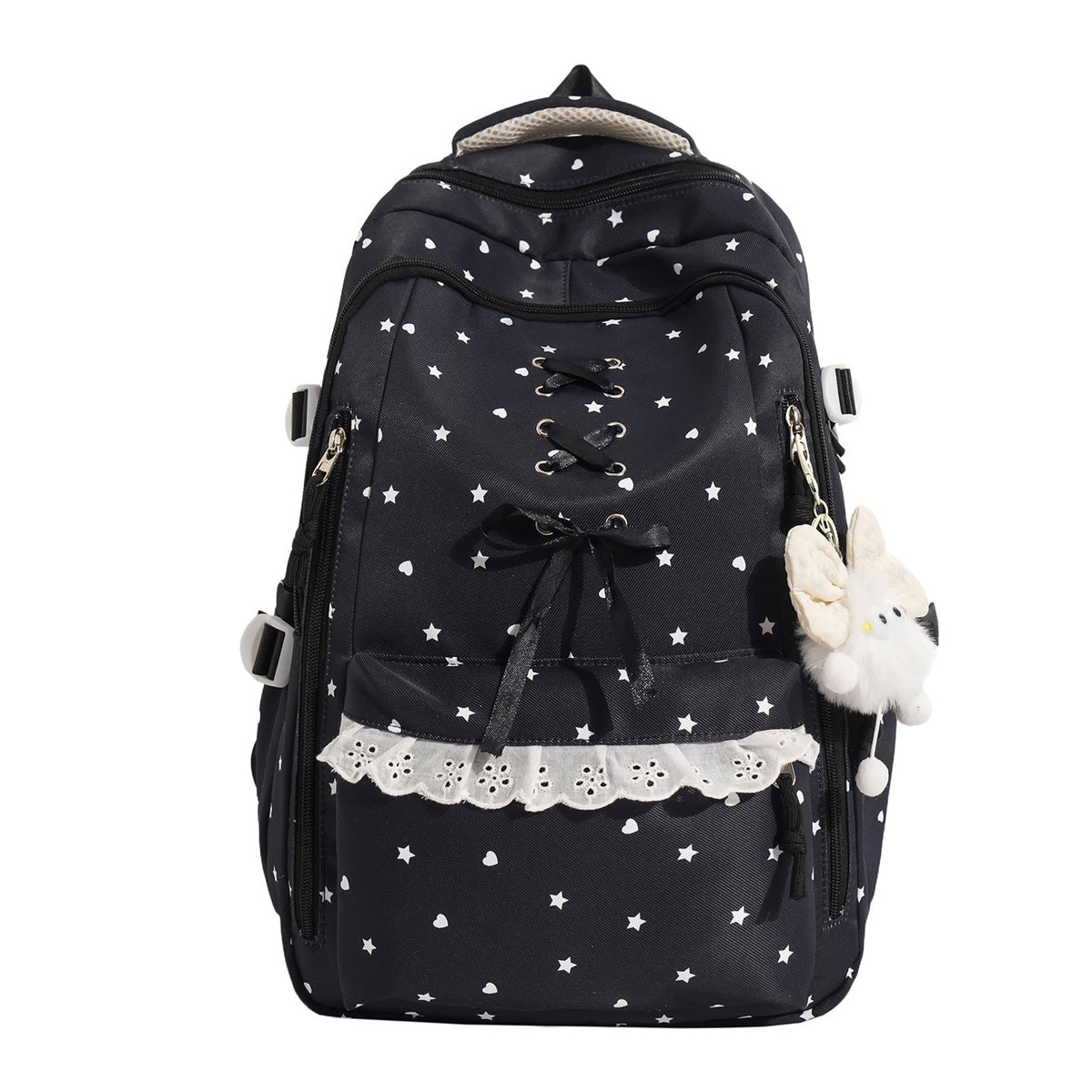 Decorative Star-Patterned Backpack LoungeYard 1791205780 — product view 5