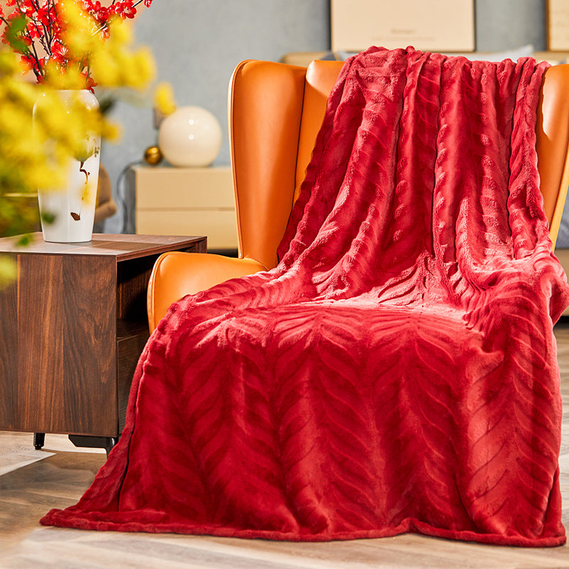 Cozy Fleece Throw Blanket — product view 1