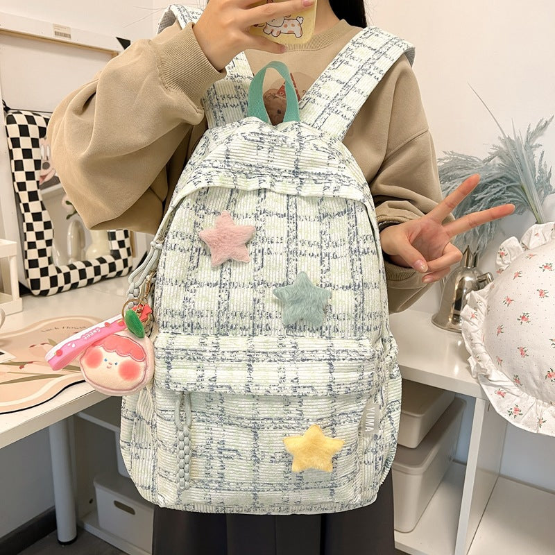 Cute Star-Embellished Backpack — product view 5