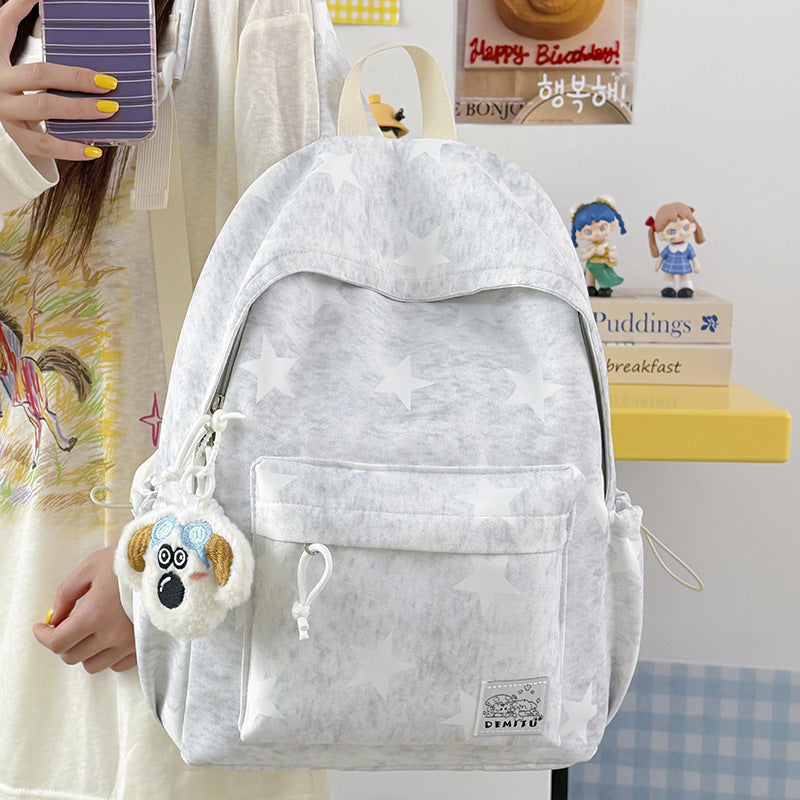 Fun Star-Embellished Backpack LoungeYard 1791205116 — product view 4