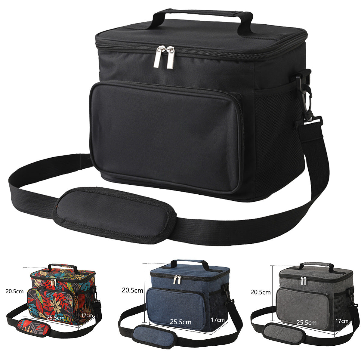 Women Insulated Cooler Bag with Practical Carrying Strap LoungeYard — product view 1