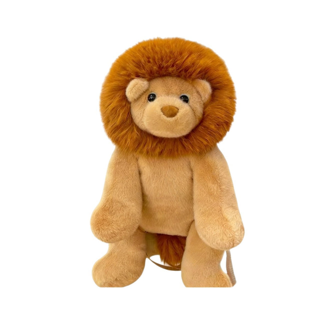 Plush Lion Backpack LoungeYard — product view 3