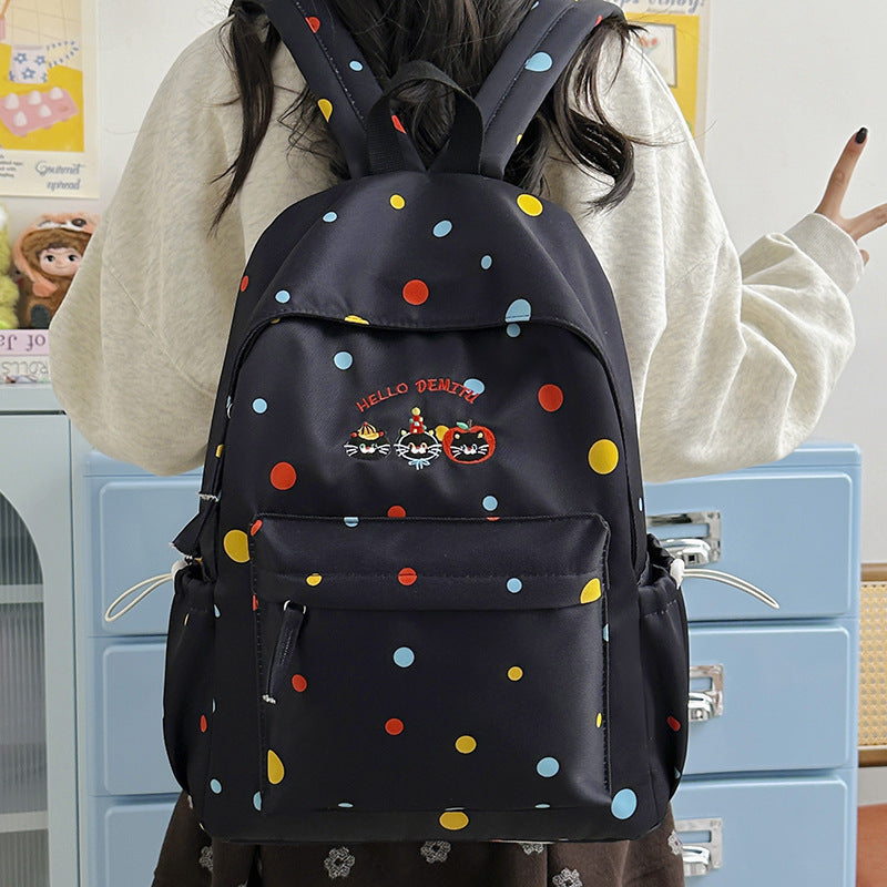 Fun Printed Character Backpack LoungeYard — product view 3