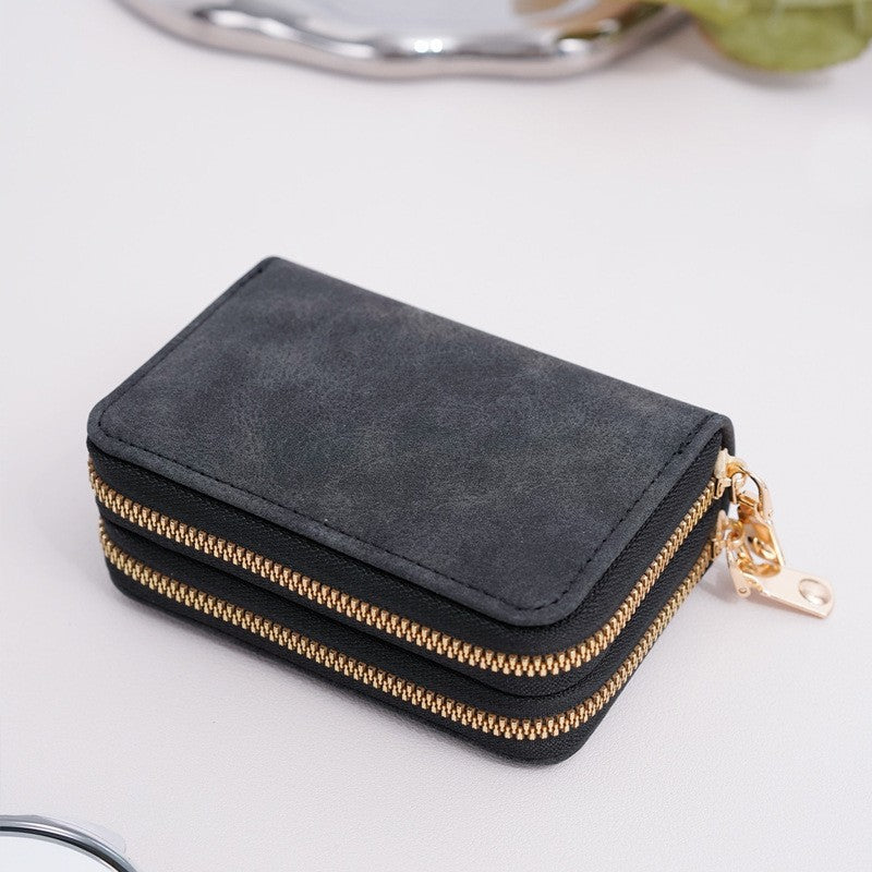 Double Folded Wallet Made of High-Quality Genuine Leather LoungeYard — product view 3