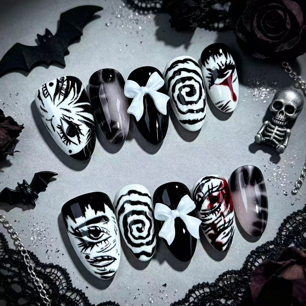 Artistic Graphic Press-On Nail Set — product view 3