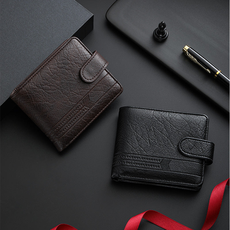 Classic Leather Billfold Wallet LoungeYard — product view 4