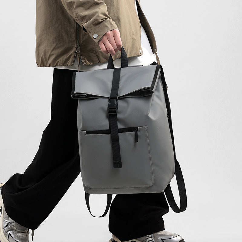 Water-Resistant Rolltop Backpack LoungeYard — product view 3