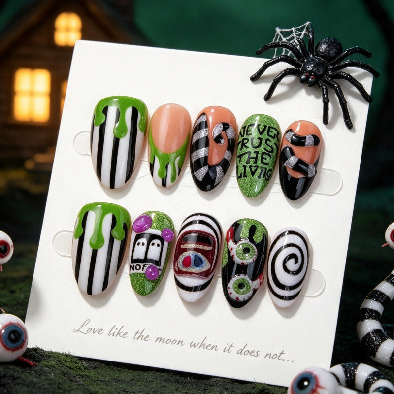 Halloween-Themed Press-On Nail Art Set — product view 2