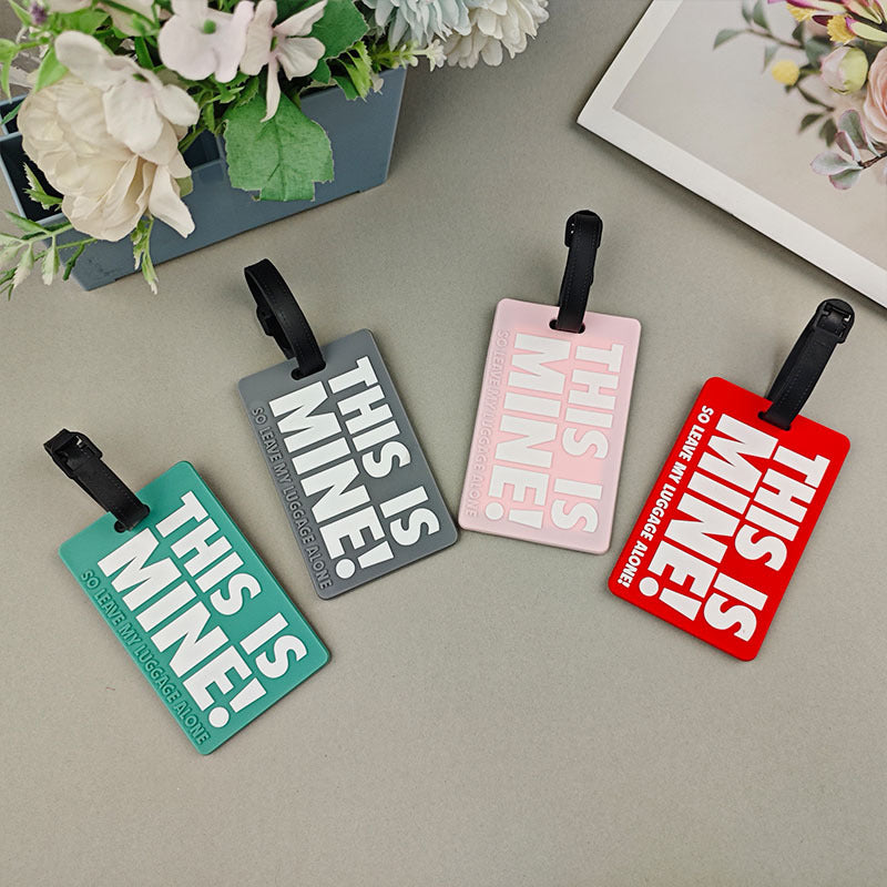 Unisex Customizable Luggage Tag LoungeYard — product view 5