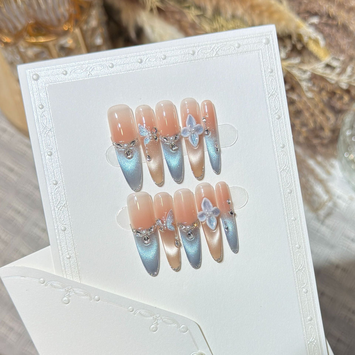 Elegant Acrylic Press-On Nail Art Set — product view 5