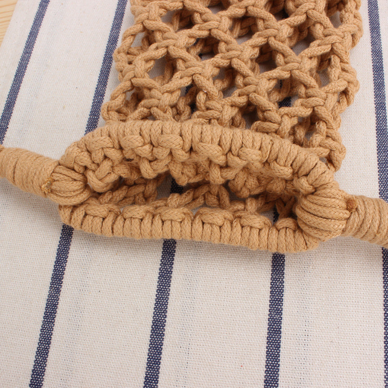 Macramé Shoulder Bag in Creative Net Design LoungeYard — product view 2