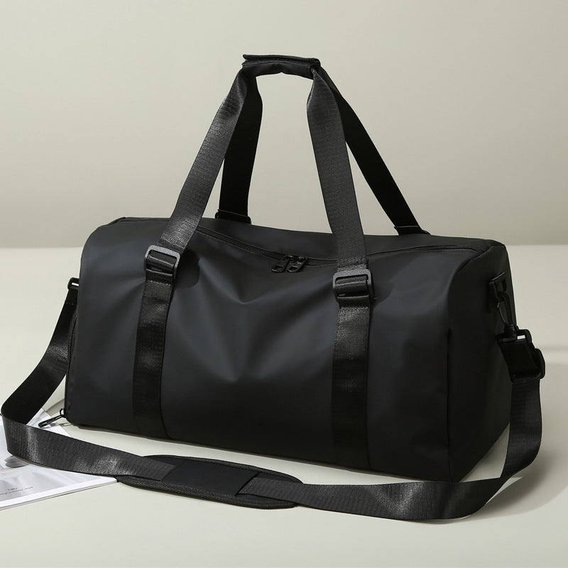 Sporty Travel Bag With Water-Repellent Material And Multiple Compartments LoungeYard — product view 1