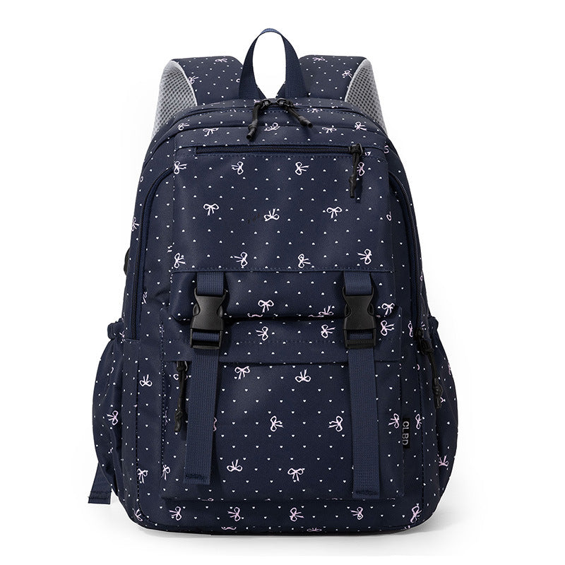 Fun Patterned School Backpack — product view 3