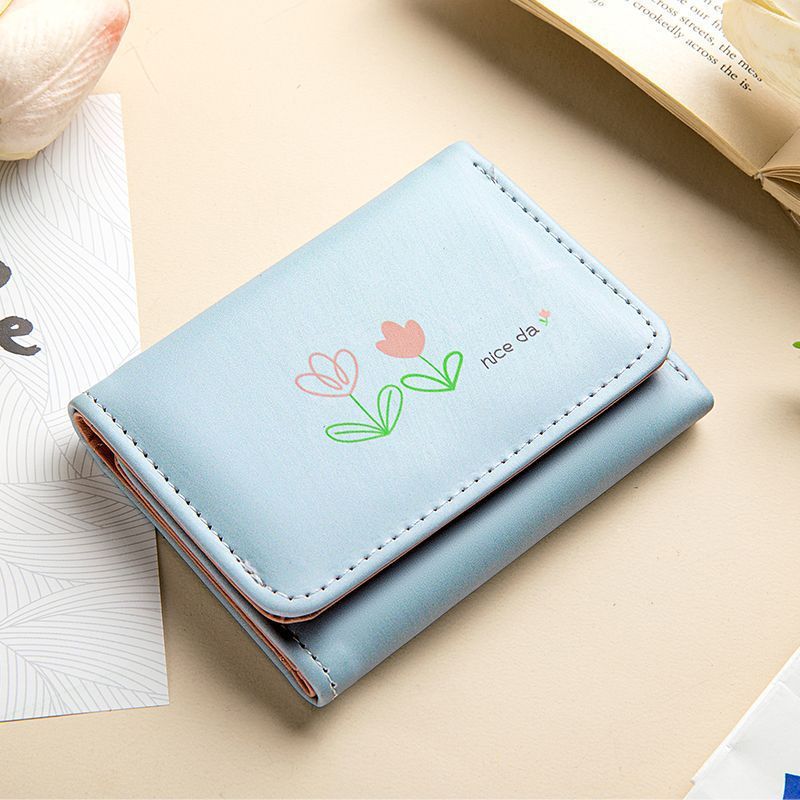Decorative Floral Print Wallet LoungeYard — product view 4
