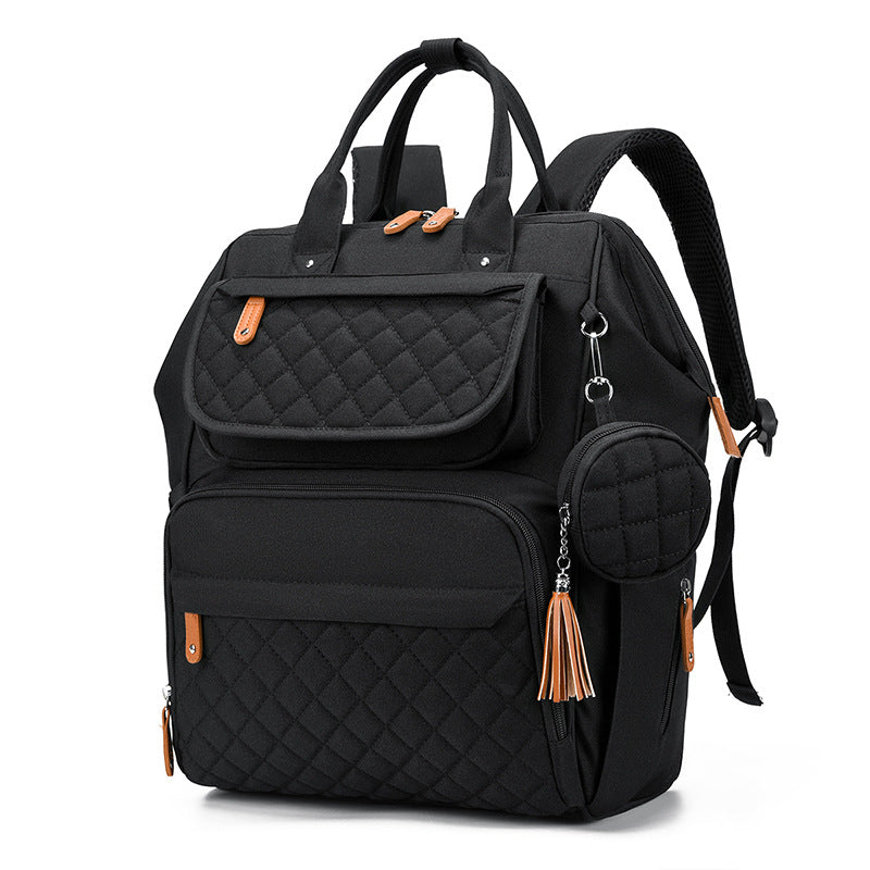 Multi-Functional Quilted Backpack LoungeYard — product view 5
