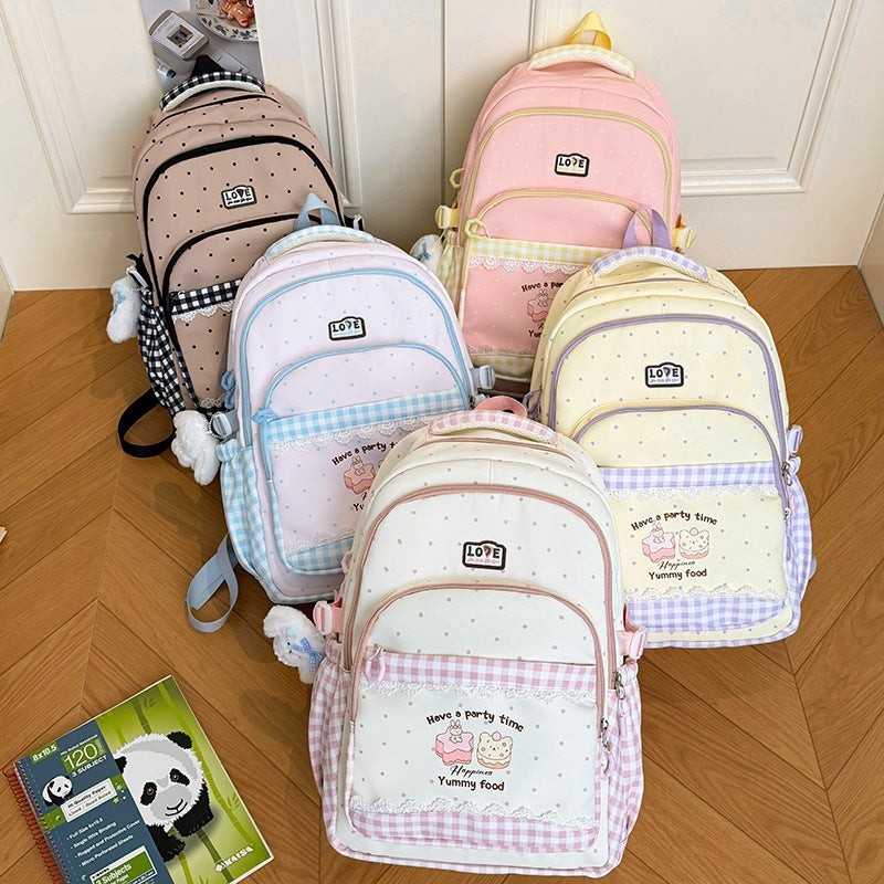 Fun-Themed Multi-Pocket Backpack LoungeYard — product view 4
