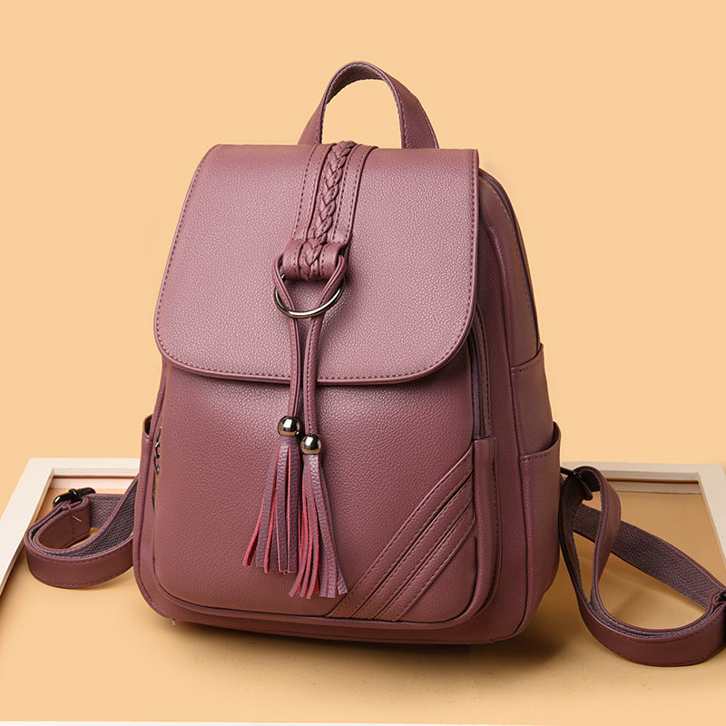 Chic Vintage-Inspired Backpack LoungeYard — product view 3