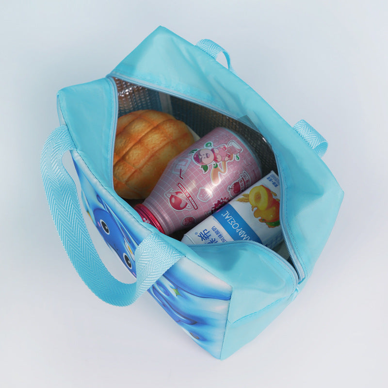 Cooler bag with playful cat design LoungeYard — product view 2