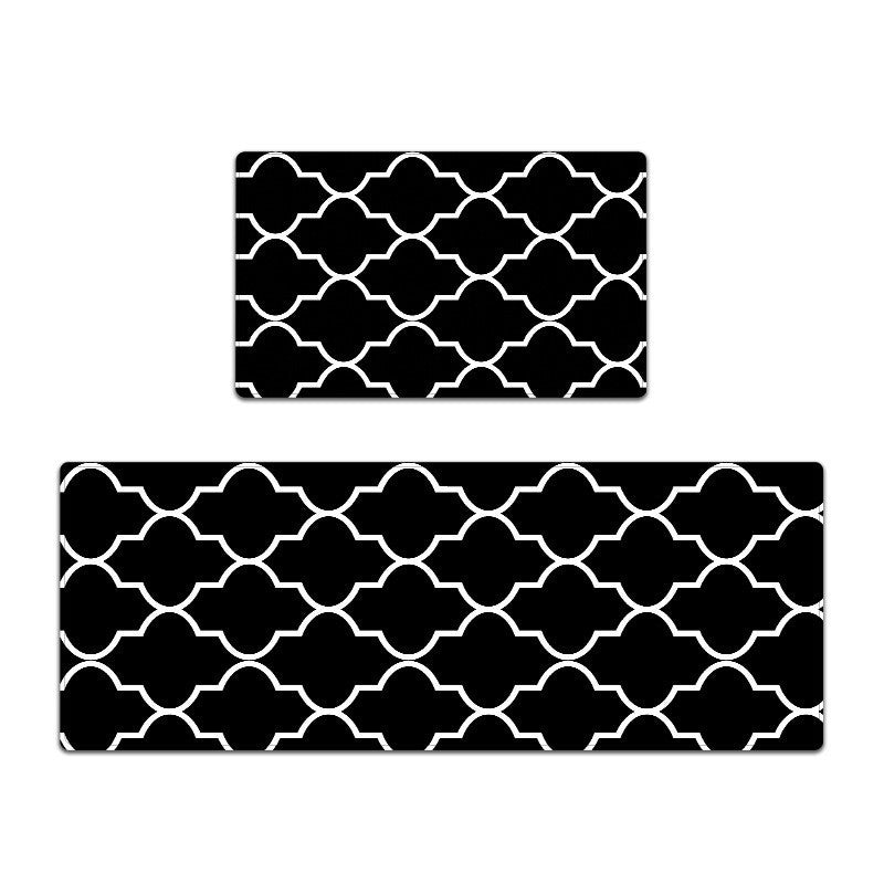 Geometric Pattern Runner and Mat Set Bowlift — product view 6