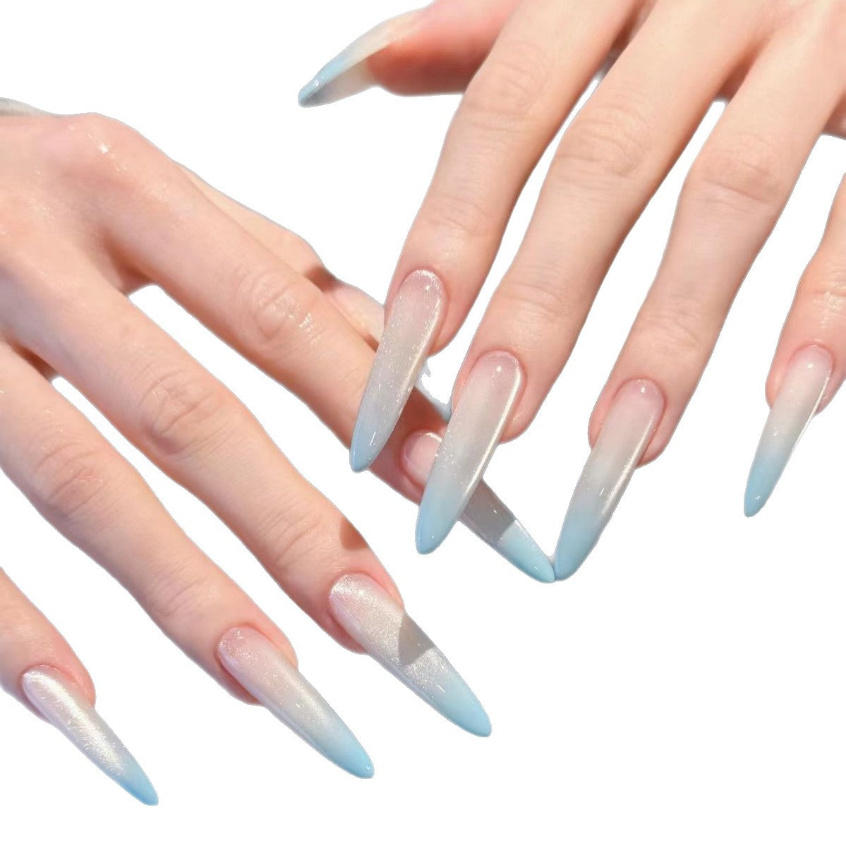 Long Gradient Acrylic Nail Extensions — product view 5