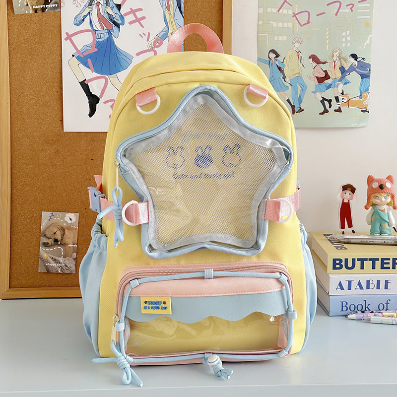 Fun Star-Shaped Design Backpack LoungeYard — product view 6