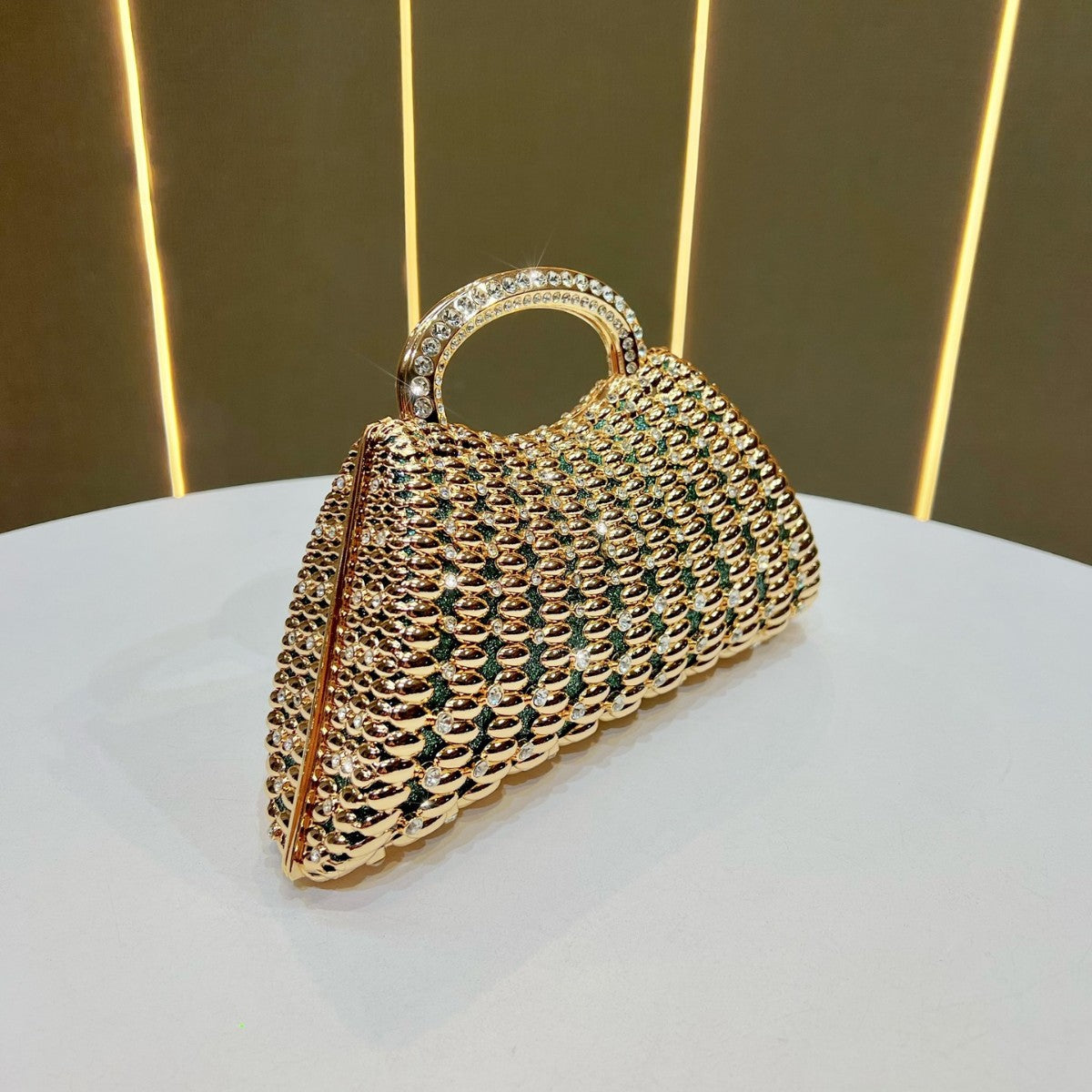 Rhinestone-Embellished Evening Handbag — product view 2