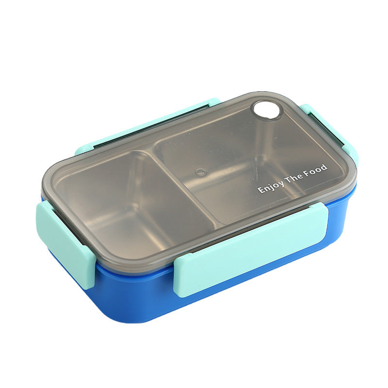 Multi-Section Eco-Friendly Lunch Box with Built-In Utensils — product view 5