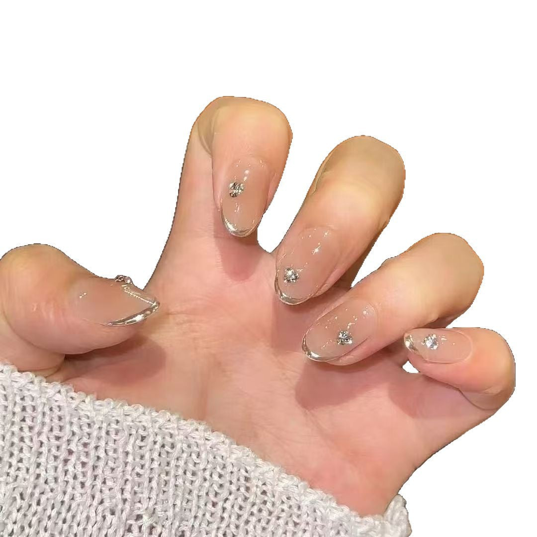Elegant Rhinestone Nail Art Extensions — product view 4