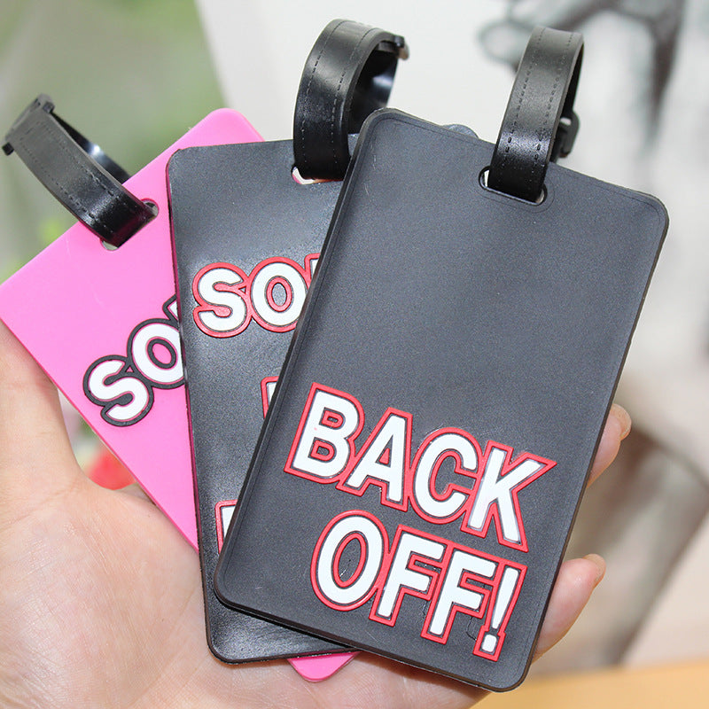 Unisex Customizable Travel Luggage Tag LoungeYard — product view 4