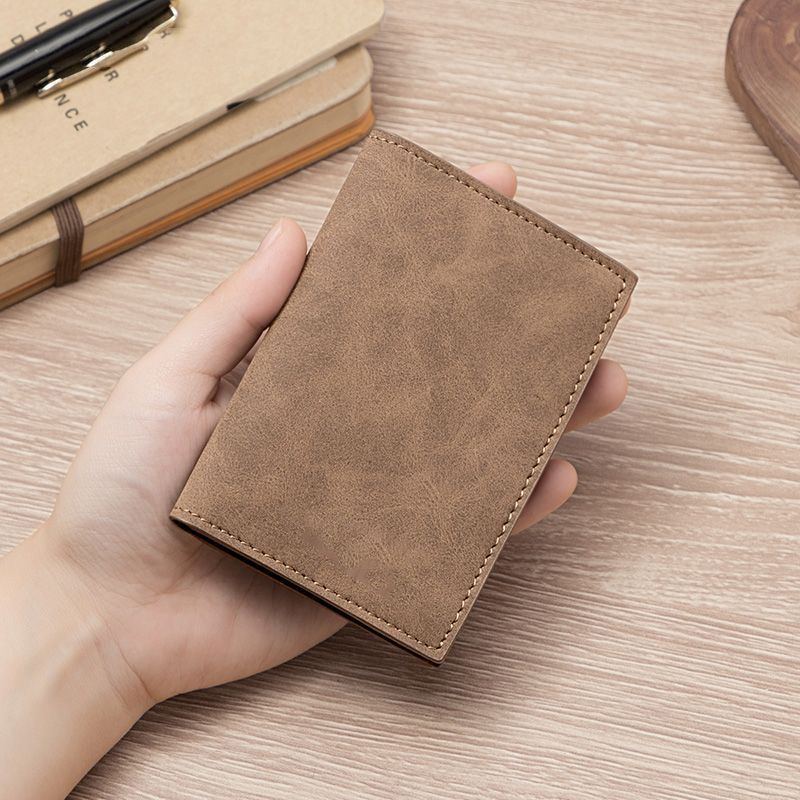 Premium Genuine Leather Card Holder LoungeYard — product view 1