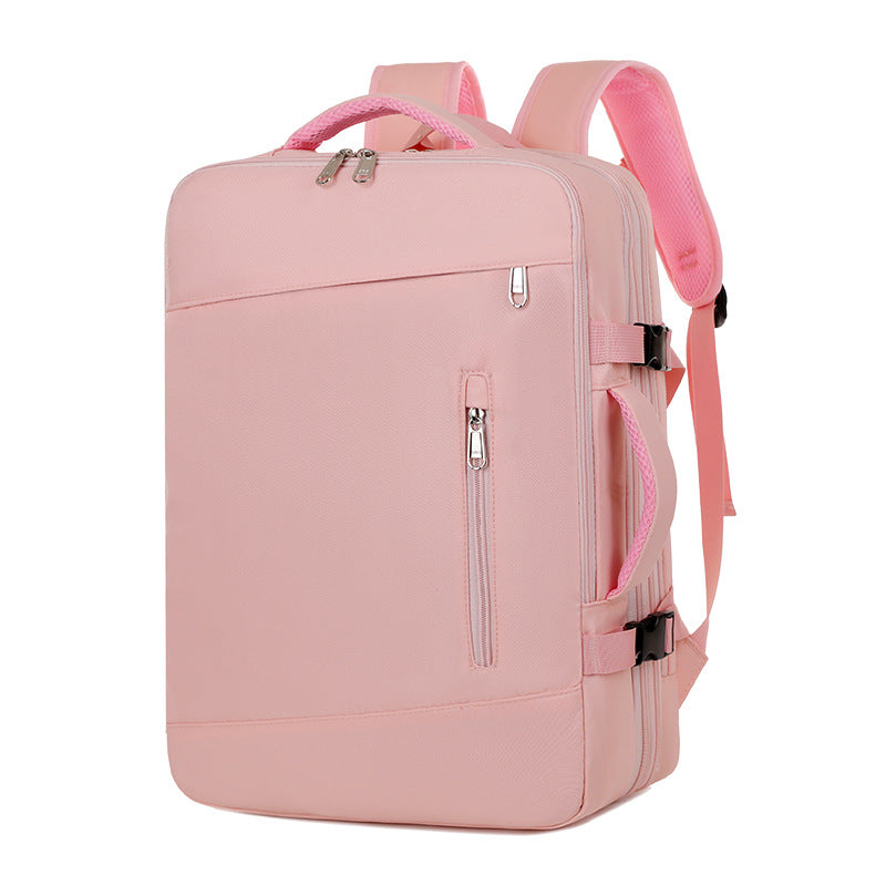 Multifunctional backpack with 180-degree opening and intelligent compartment system LoungeYard — product view 3