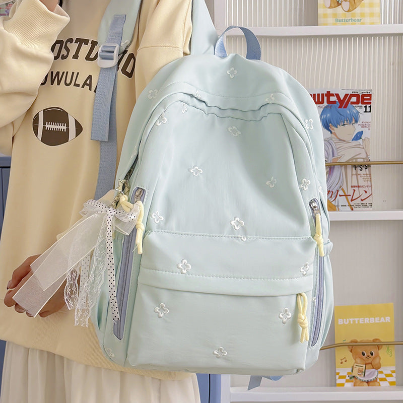 Embroidered Backpack LoungeYard — product view 2