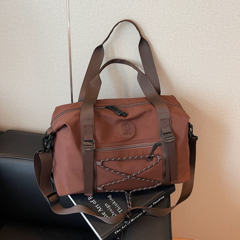 Waterproof Gym Duffle Bag with Adjustable Straps LoungeYard — product view 4