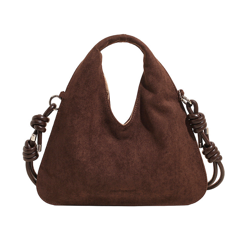 Suede Hobo Bag — product view 7