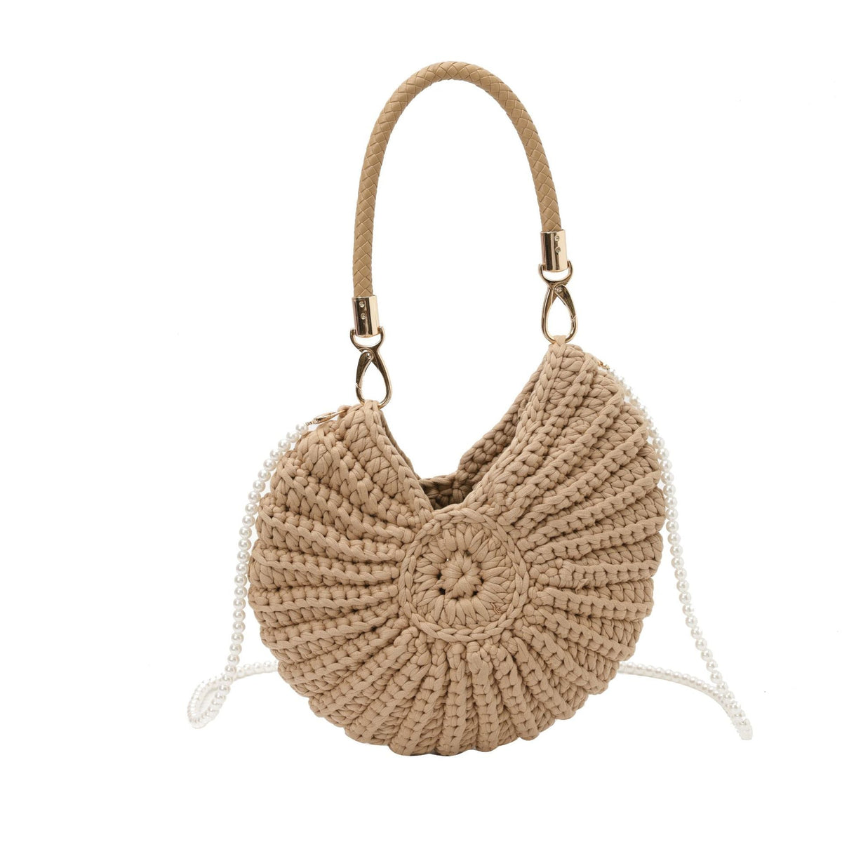 Handmade Crossbody Bag in Shell Design LoungeYard — product view 5