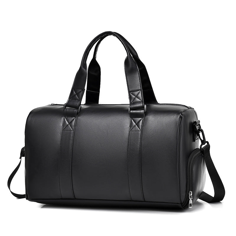 Stylish Leather Gym Bag LoungeYard — product view 1