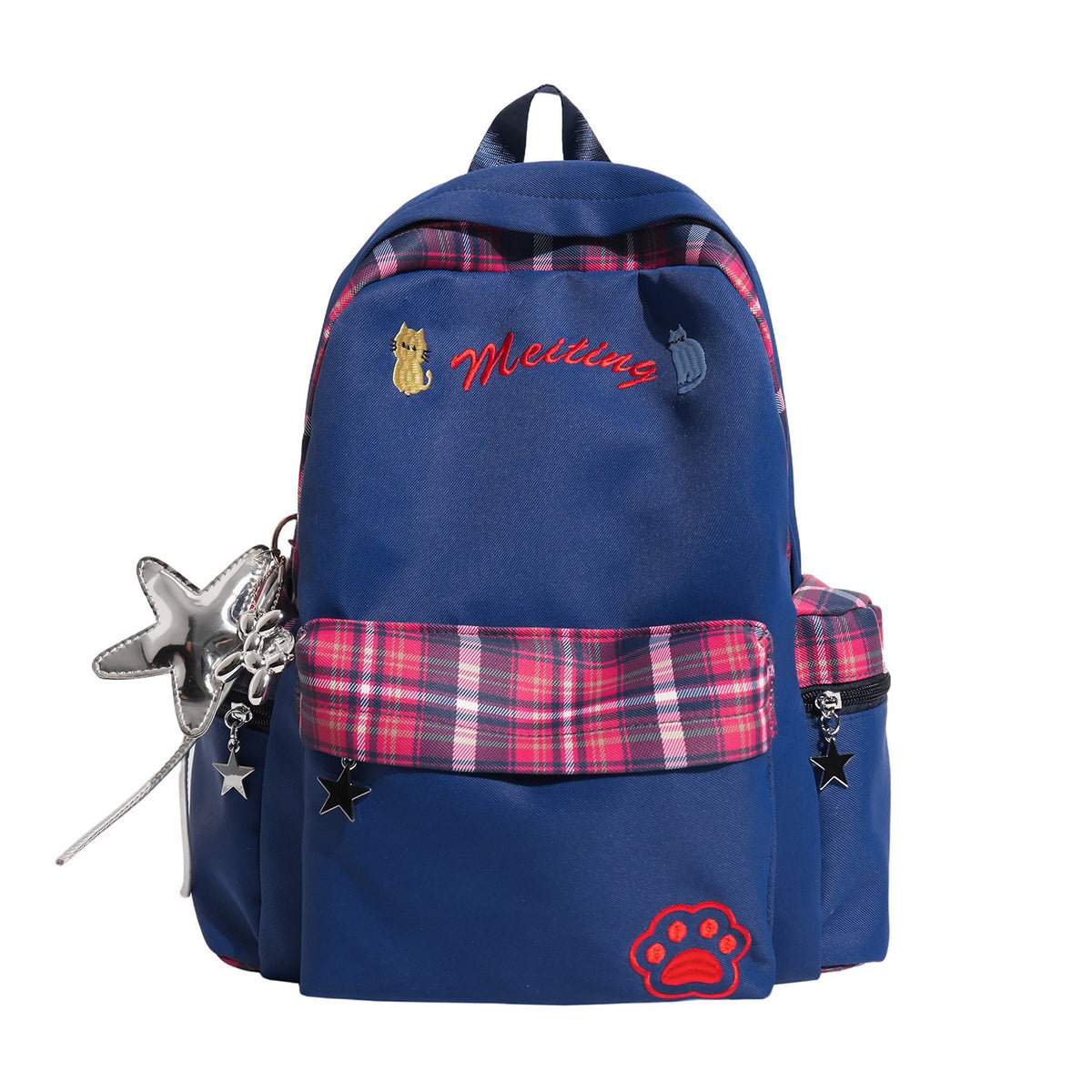 Fun Character-Embellished Casual Backpack LoungeYard — product view 5