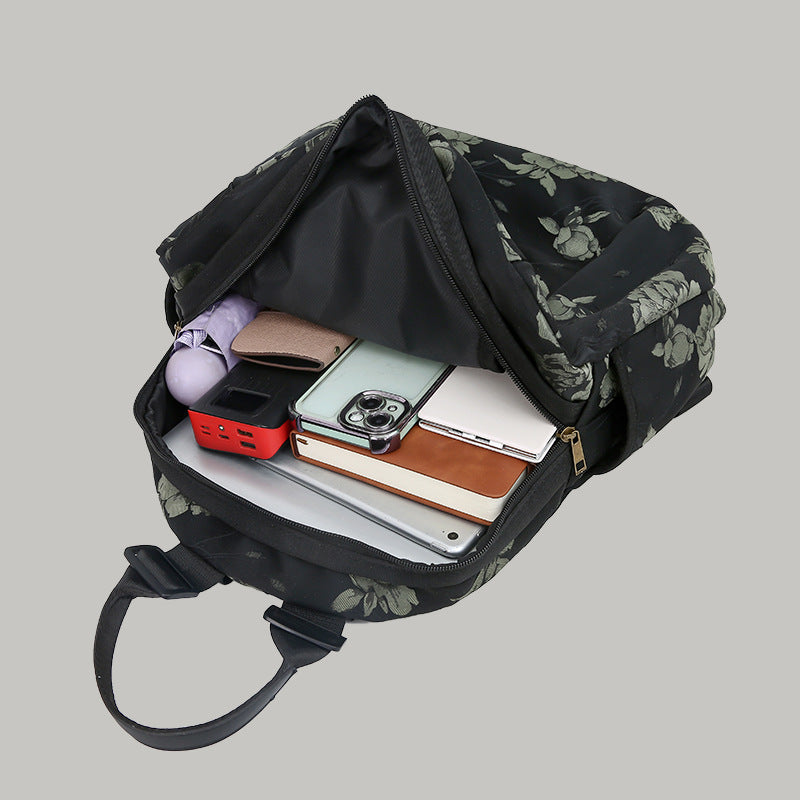 Floral Patterned Sling Backpack LoungeYard — product view 5