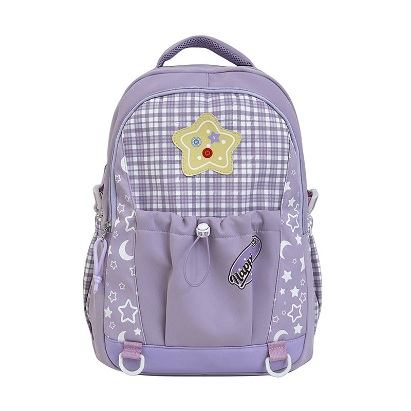 Starry Graphic School Backpack LoungeYard — product view 6