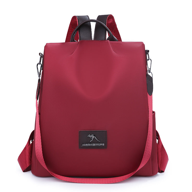Multi-Functional Leather Backpack — product view 2