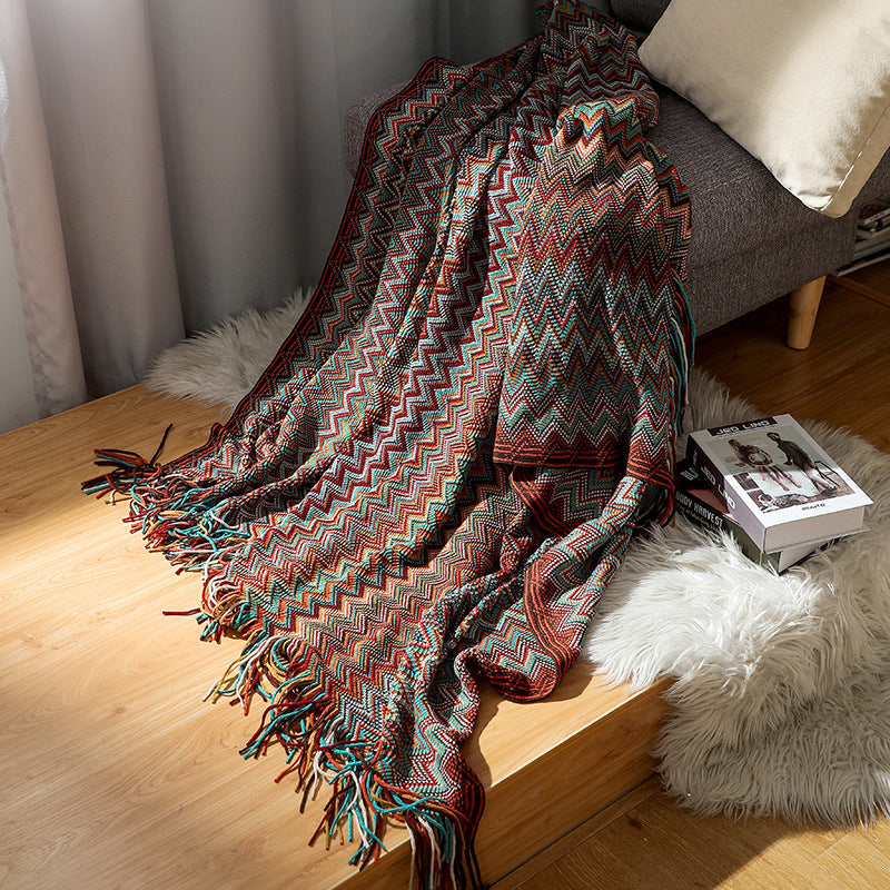Cozy Knit Throw Blanket — product view 5