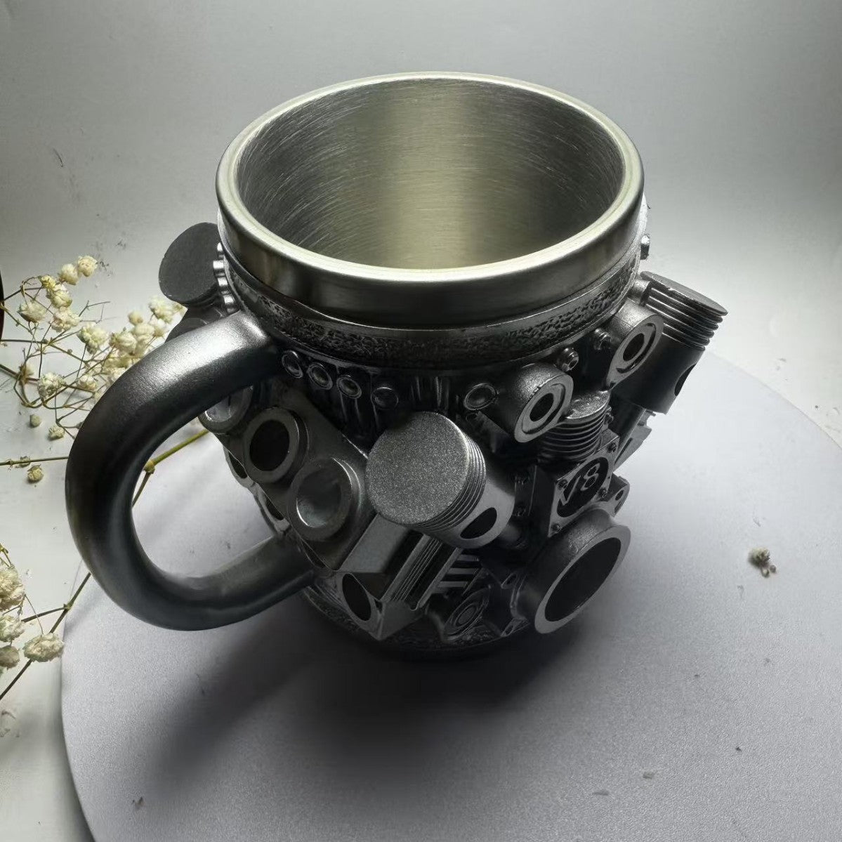 Mechanical Engine Design Mug Bowlift — product view 7