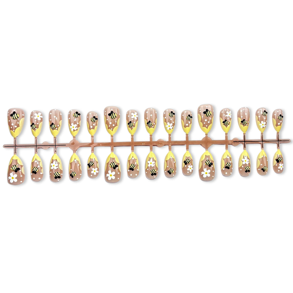 Artistic Bee-Design Press-On Nails — product view 5