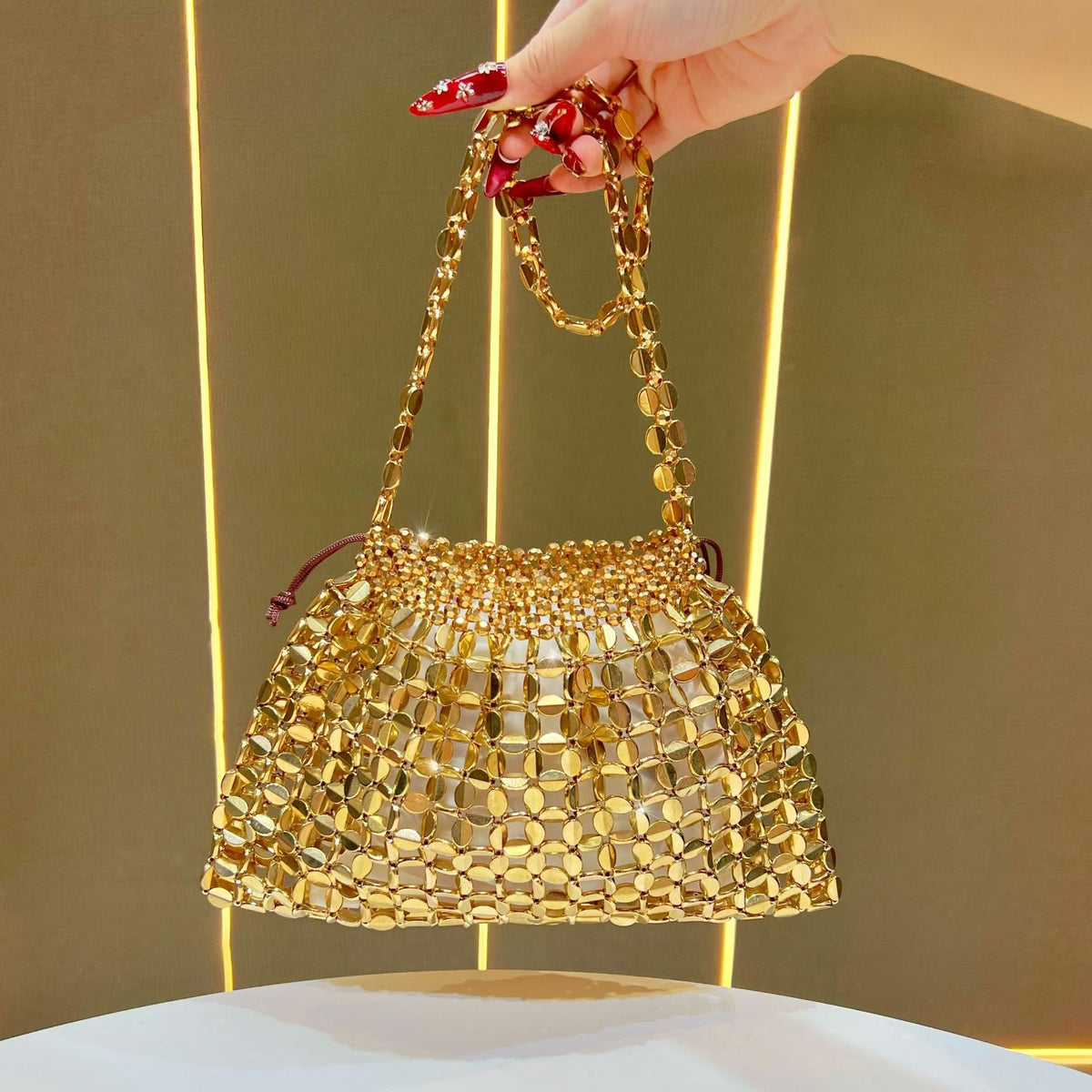 Decorative Mirrored Evening Handbag — product view 2