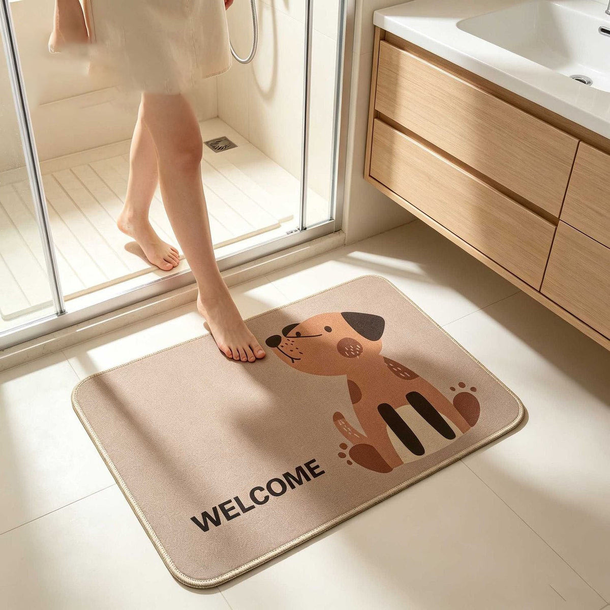 Charming Pet-Themed Bath Mat — product view 7