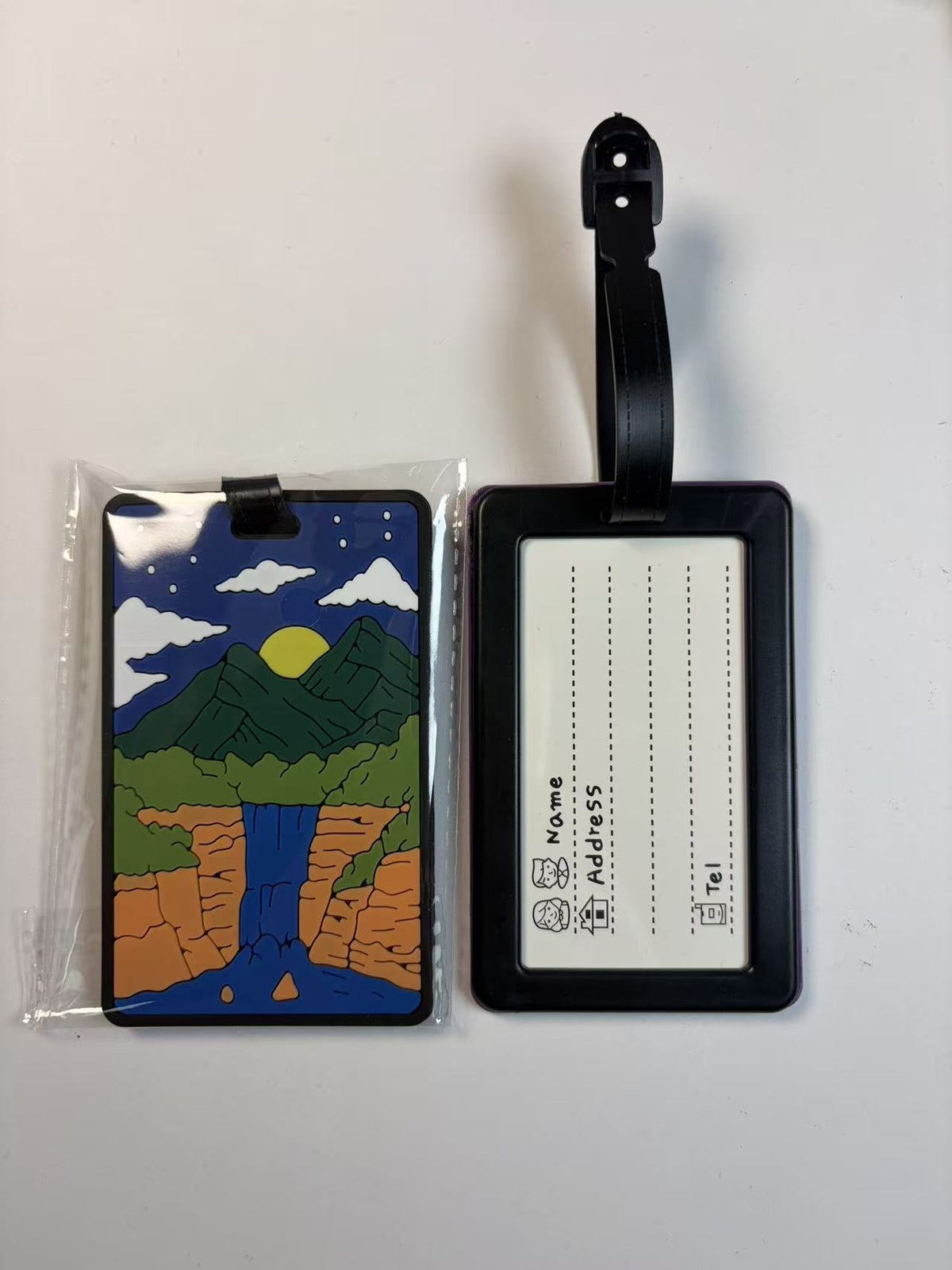 Scenic Travel Luggage Tag LoungeYard — product view 4