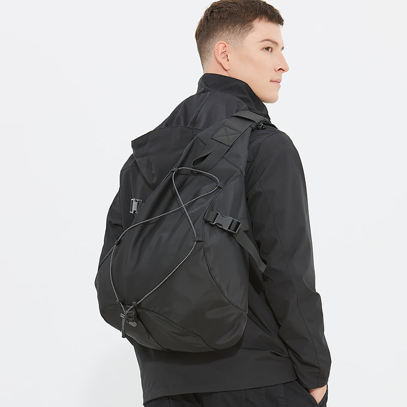 Sleek Ergonomic Sling Backpack LoungeYard — product view 1