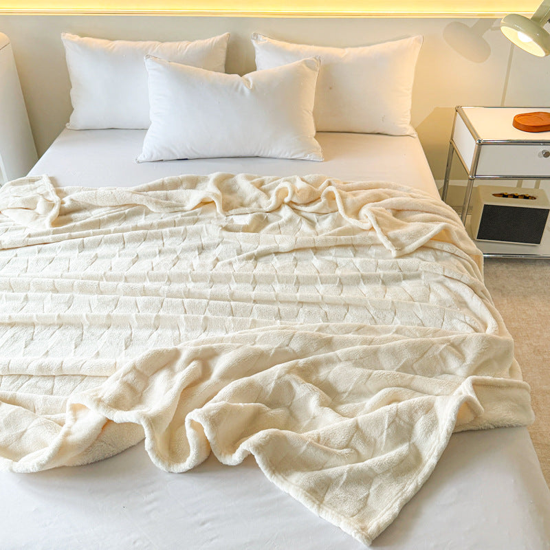 Plush Fleece Throw Blanket — product view 1