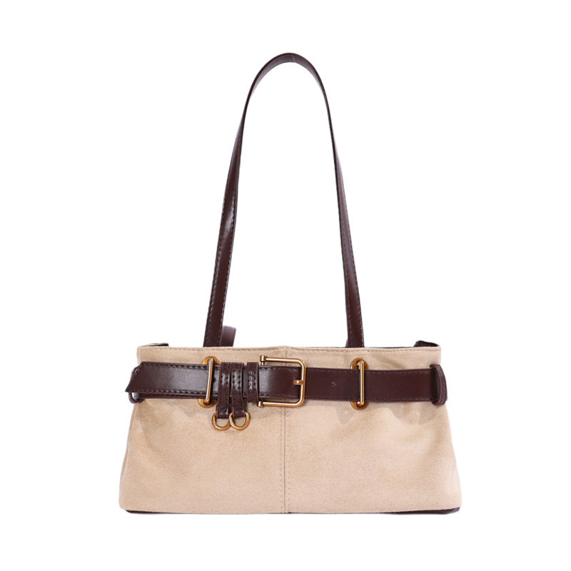 Elegant Suede Handbag — product view 3