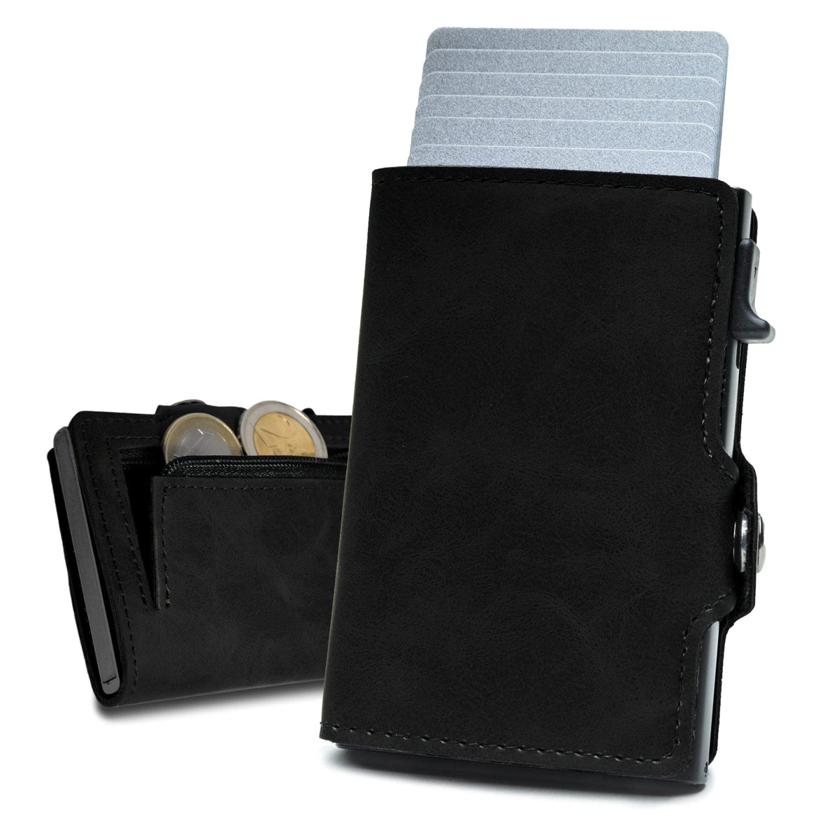RFID-Blocking Multi-Functional Leather Wallet LoungeYard — product view 6